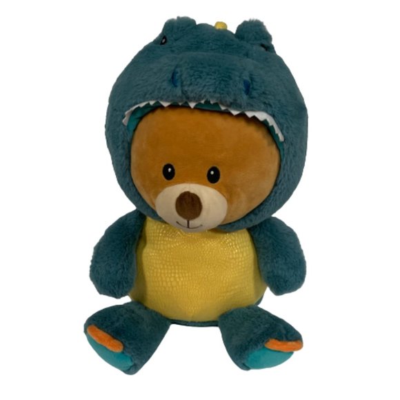 Spark Create Imagine Dinosaur Costume Bear Ultra Soft Plush Animal EUC - Picture 1 of 15